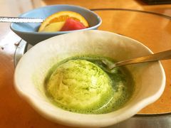 抹茶味冰激凌-蟹道乐(道顿堀本店)