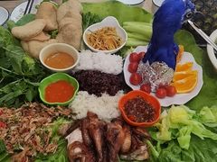 -沐毫傣泐云南菜孔雀宴•手抓饭傣味烧烤(曼听店)