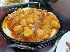 铁板海鲜豆腐-家有美味(户部山二店)