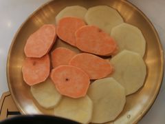 红薯土豆双拼-八乔煎肉馆·丹东特色煎锅(梅林店)