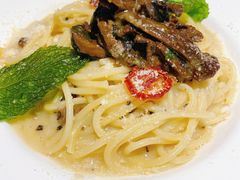 牛肝菌奶油意面-POKEE VIA&Brunch·维娅(重庆来福士店)