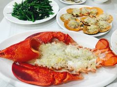 蒜蓉粉丝蒸澳洲大龙虾-南海渔家•海鲜•正宗海南菜(海棠湾店)
