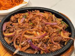 -味之朝·烤盘牛肉·松兰拌饭