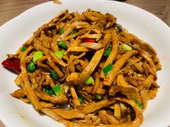 三层肉炒建瓯笋芽-四道菜·福建菜馆(新街口金鹰店)