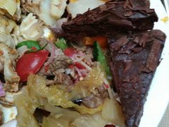 巧克力味的甜品-喜来登酒店-盛宴标帜餐厅