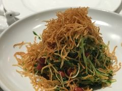 巧拌豆苗-四季民福烤鸭店(王府井灯市口店)