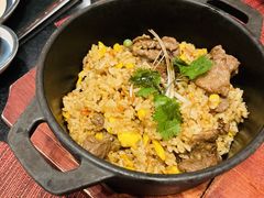 牛肉炒饭-WOLFGANG PUCK KITCHEN & BAR(迪士尼小镇店)