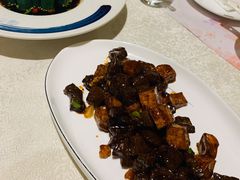 杏鲍菇牛肉粒-茶香书香私房菜(北台一路店)