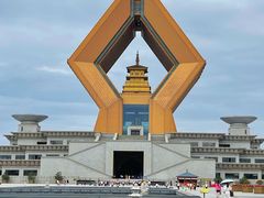 -法门文化景区-合十舍利塔