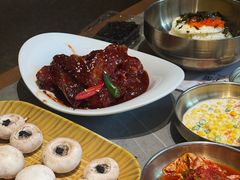 -草家酱蟹炭火烤肉店(珲春南路一店)