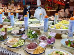 自助取餐区-老船夫婚宴婚庆会馆(延吉路店)