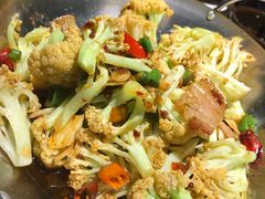 干锅花菜-果城龙凤瓦罐煨汤馆(新豪天地店)