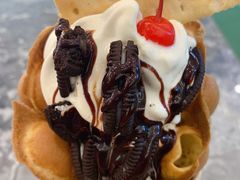 奥利奥牛奶雪糕鸡蛋仔芭菲-CHOCHENG&CO.(欢乐海岸店)