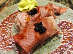 m7黑松露和牛寿司-炙柒Sekinana·精致料理 烧鸟·铁板烧(海上世界店)