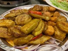 铁板烧汁茄盒-新洪记·丽久饭店(铁西店)