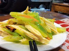 芹菜拌腐竹-韩师傅老大同刀削面(北苑路店)