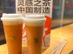 芝芝莓莓桃-喜茶(东莞汇一城店)