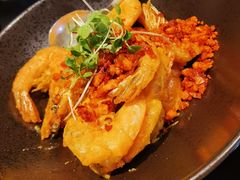 金沙蛋黄元宝虾-上海苏宁宝丽嘉酒店·嘉府壹号中餐厅
