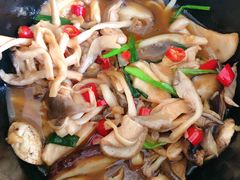 野菌蘑菇煲-阿清嫂农家乐.黎窑烤鸡