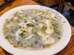 雪菜笋丝鲜牛肉年糕-何永光123鲜牛肉馆(1号店)