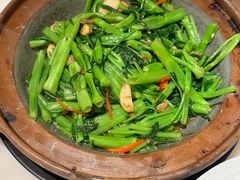 桑巴酱虾米啫空心菜-港丽餐厅(天河城店)