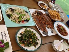 -丽泽山庄·生态怀柔菜·虹鳟鱼(红螺寺店)