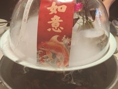 -爱你您·自家鱼塘·活水喷泉鱼火锅(八里店)