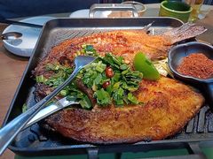 香茅草烤罗非鱼-云海肴汽锅鸡·云南小炒(天津国金汇店)