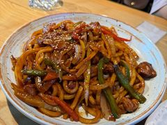 椒麻鸡肉乌冬面-魏客咖啡(中铁中心店)