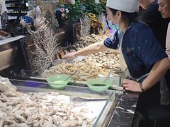 自助取餐区-九寸花汀海鲜烤肉自助(中东迪克店)