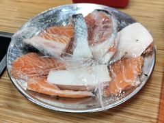 三文鱼-杨老板·海鲜集市火锅·鲜切牛肉(中防万宝店)