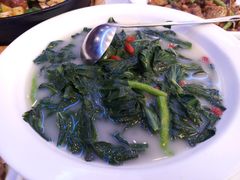 鱼汤浸豆叶-潮喜竹溪荔湖酒家(荔枝湾店)