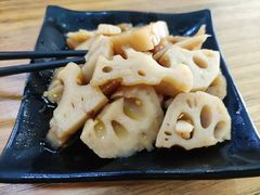 捞汁藕片-香港久记牛腩云吞面(友好广场店)