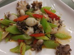 爆炒墨斗鱼-山水宾馆-中餐厅