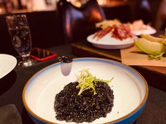 奶油墨鱼汁烩饭-小火花·干式熟成牛排馆Spark SteakHouse(剑桥郡店)