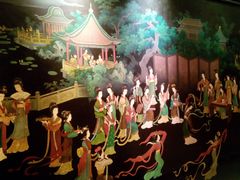 大堂漆画-广州花园酒店