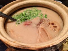 铫子煨排骨粉藕汤-清水亭湖北菜(大屯DT51店)