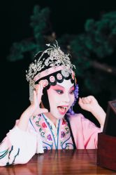 -后宫·古装汉服京剧儿童亲子全家福摄影