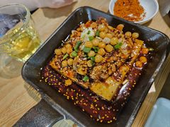 包浆豆腐冒脑花-全牛匠·乐山跷脚牛肉(新中关店)
