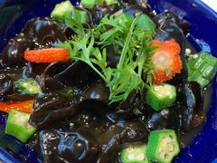 秋葵捞木耳-北京老铺烤鸭(老城根店)