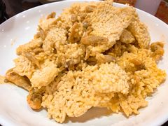 蟹黄锅巴虾-刘胖子家常菜·蹄花焖藕(中南店)