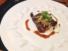 烤肋眼牛排配红酒小洋葱-AZUL by FUEL蓝色·法式酒馆(琶醍店)