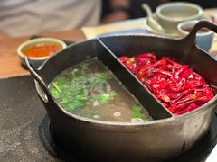 草本鸳鸯锅-盡膳口福跷脚牛肉火锅(晶耀前滩店)