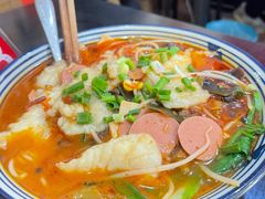 香辣龙利鱼面-梓袍面庄(渝北店)