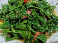 清炒苦凉菜-曹苏黄牛汤锅(傣苑店)