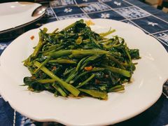 虾味炒空心菜-滇道云南特色料理(康定路店)