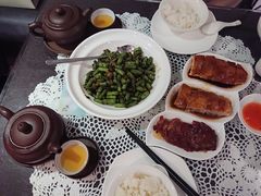 榄菜肉末四季豆-熠盛粤味·顺德桑拿鸡(永康路店)