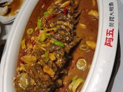 煎烧黄河鲤鱼-阿五黄河大鲤鱼(英协路店)