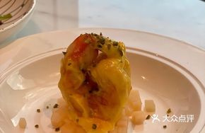 Sea Urchin Sauce Tiger Shrimp Balls