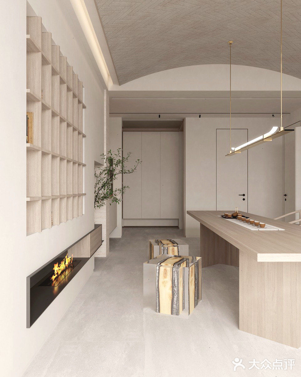 180平现代极简风|温暖治愈的木色 🍃